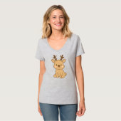 Kleine Rendieren T-shirt (Voorkant volledig)