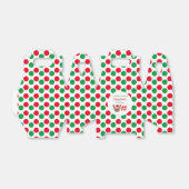 Kleine rendierkinderen van Birthday Bedankdoosjes (Uitgevouwen)