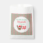 Kleine rendierkinderen van Birthday Bedankzakje (Voorkant)