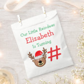 Kleine rendierkinderen van Birthday Bedankzakje (Geknipt)