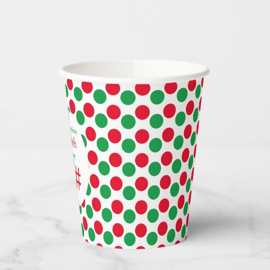 Kleine rendierkinderen van Birthday Papieren Bekers (Links)