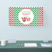 Kleine rendierkinderen van Birthday Spandoek (Beurs)