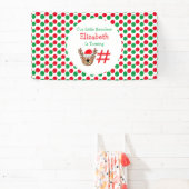 Kleine rendierkinderen van Birthday Spandoek (Insitu)