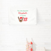 Kleine rendierkinderen van Birthday Spandoek (Insitu)