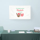 Kleine rendierkinderen van Birthday Spandoek (Beurs)