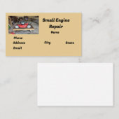 Kleine reparateurs visitekaartje (Voorkant / Achterkant)