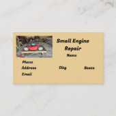 Kleine reparateurs visitekaartje (Voorkant)