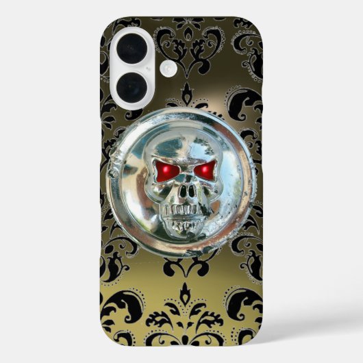 KLEINE RIDERS ZWARTE DAMASKGEM Agate Case-Mate iPhone Case (Achterkant)