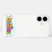 Kleine rij kleurrijke huizen Case-Mate iPhone case (Achterkant (horizontaal))
