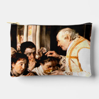 Kleine ritssluiting met Heilige Communie afbeeldin Etui