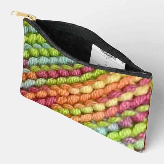 Kleine ritszak met close-up breifoto etui (Open)