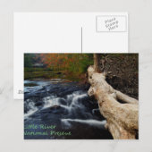 Kleine rivier briefkaart (Voorkant / Achterkant)