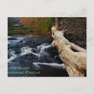 Kleine rivier briefkaart