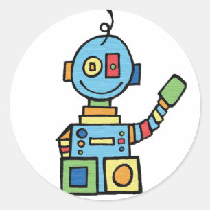 Kleine Robot Stickers