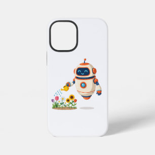 Kleine Robot Tuinman iPhone 12 Mini Hoesje