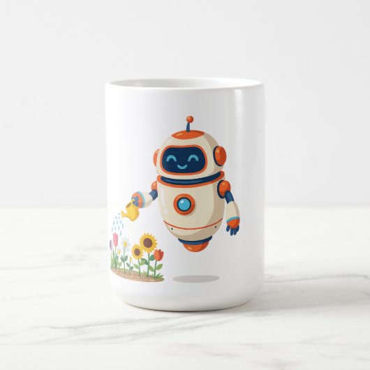 Kleine Robot Tuinman Koffiemok (Center)
