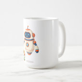 Kleine Robot Tuinman Koffiemok (Voorkant rechts)