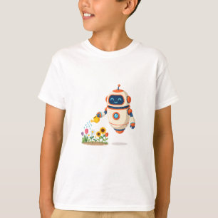 Kleine Robot Tuinman T-shirt