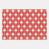 Kleine Rockets Retro Mideeuwse moderne ruimtetijd Inpakpapier Vel (Voorkant 3)