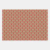 Kleine Rockets Retro Mideeuwse moderne ruimtetijd Inpakpapier Vel (Voorkant 2)