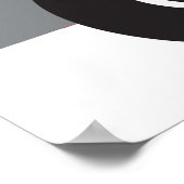 Kleine rode auto poster (Hoek)