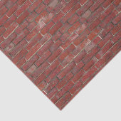 Kleine rode bakstenen voor het stadspatroon tissuepapier (Detail)
