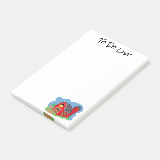 Kleine Rode Barn Post-it® notes 4 x 6 (Schuin)