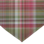 Kleine rode bessen rood en groen geplakt tafelkleed (Gekanteld)