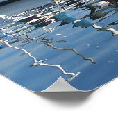 Kleine Rode Boat Poster (Hoek)