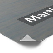 Kleine Rode Boat Poster (Hoek)