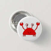 Kleine Rode Button (Voorkant /achterkant)