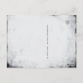 Kleine rode capuccine Briefkaart (Achterkant)