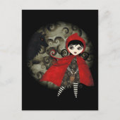 Kleine rode capuccine Briefkaart (Voorkant)