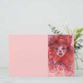 KLEINE RODE CLOWN BRIEFPAPIER (Staand voorkant)