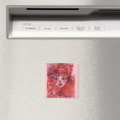 KLEINE RODE CLOWN MAGNEET (Insitu (Vaatwasser))