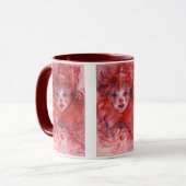 KLEINE RODE CLOWN MOK (Voorkant links)