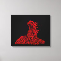Kleine rode draak