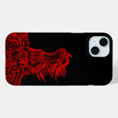 Kleine rode draak Case-Mate iPhone case (Achterkant (horizontaal))