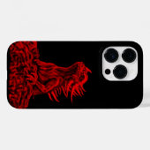 Kleine rode draak Case-Mate iPhone case (Achterkant (horizontaal))