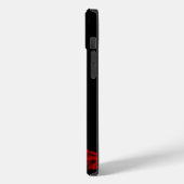 Kleine rode draak Case-Mate iPhone case (Achterkant / Links)