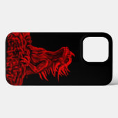 Kleine rode draak Case-Mate iPhone case (Achterkant (horizontaal))
