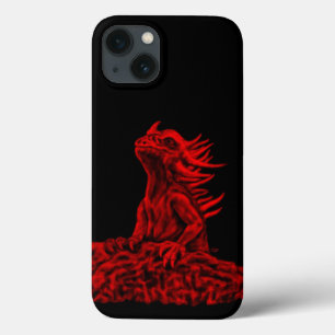 Kleine rode draak iPhone 13 hoesje