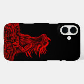 Kleine rode draak Case-Mate iPhone case (Achterkant (horizontaal))
