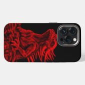 Kleine rode Draak iPhone Hoesje (Achterkant horizontaal)