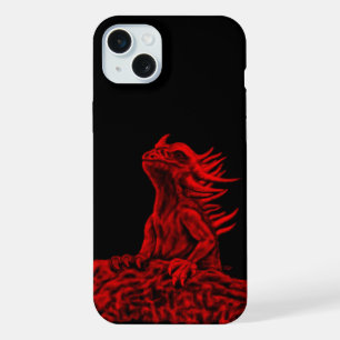 Kleine rode draak iPhone 15 plus case