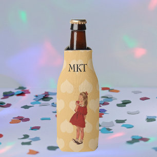 kleine rode dress Apple Flesjeskoeler