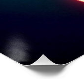 Kleine Rode Duivel Halloween Perfect Poster (Hoek)