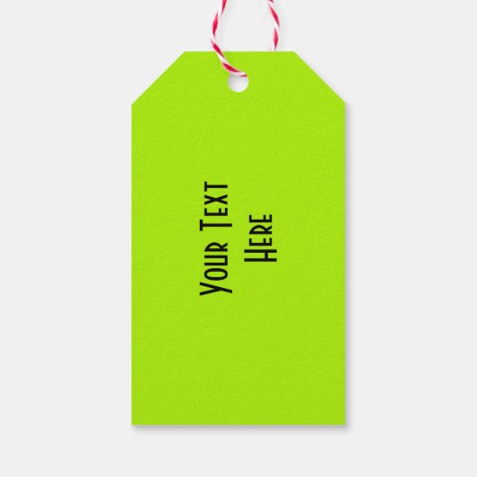 Kleine Rode Duivel Schattige Demon Cadeaulabel (Achterkant)