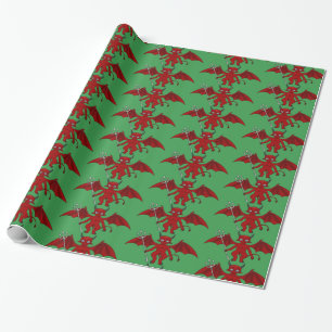 Kleine Rode Duivels Thunder_Cove Cadeaupapier