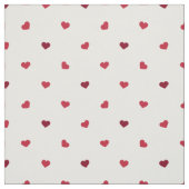 Kleine rode harten stof (Swatch)